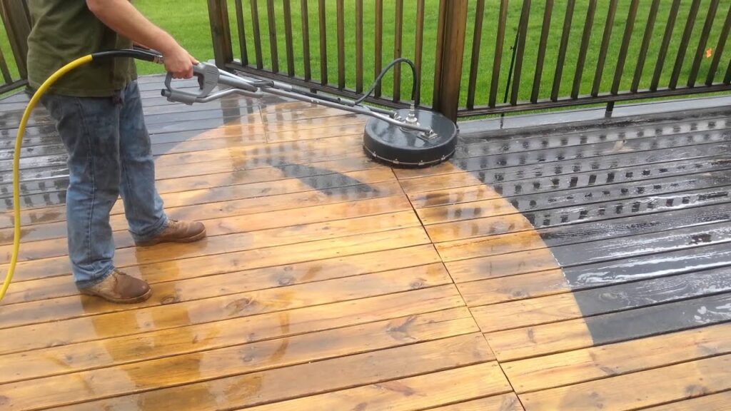 Deck and Patio Cleaning
